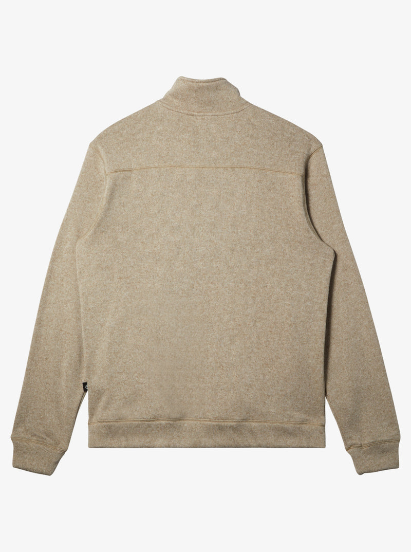 Load image into Gallery viewer, Quiksilver Men&#39;s Keller Quarter Zip Sweatshirt Twill Heather AQYFT03390_TKAH
