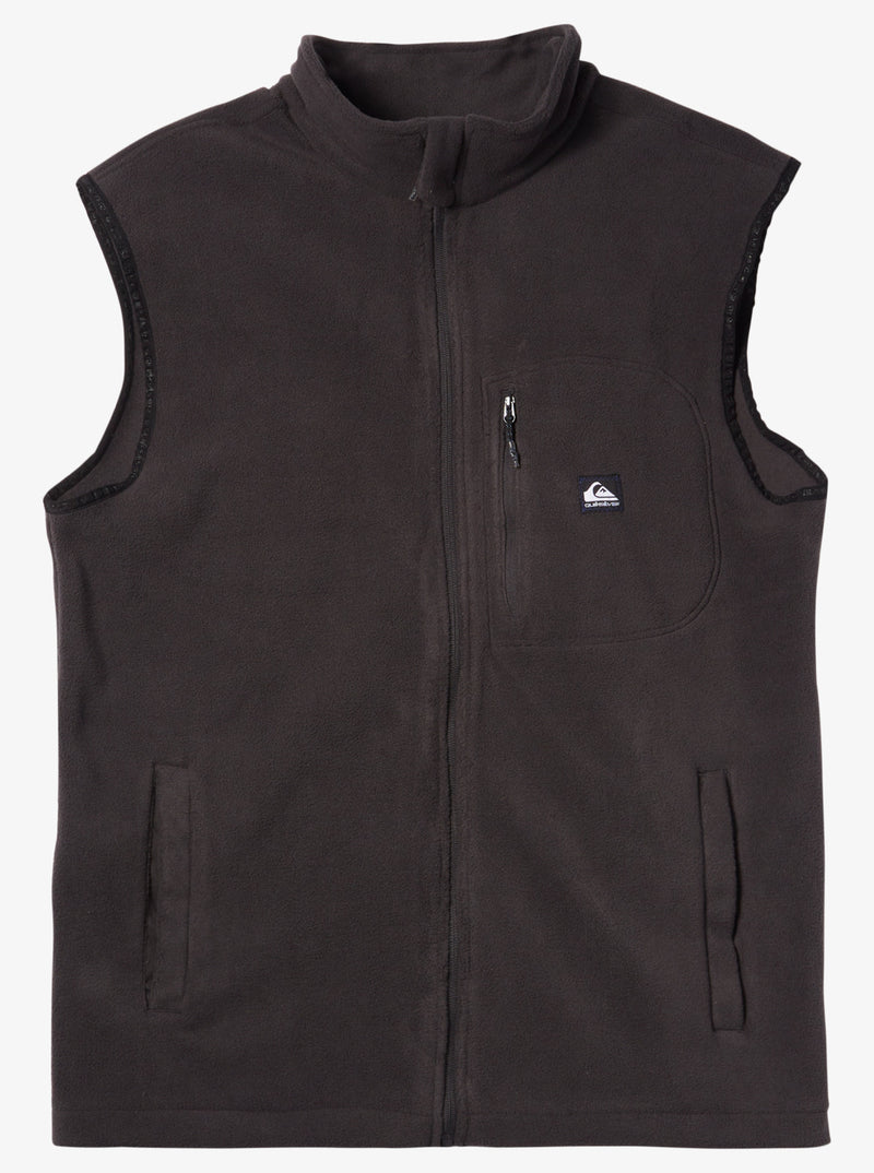 Load image into Gallery viewer, Quiksilver Men&#39;s Surf Days Zip-Up Vest Tarmac AQYFT0339-KQZ0
