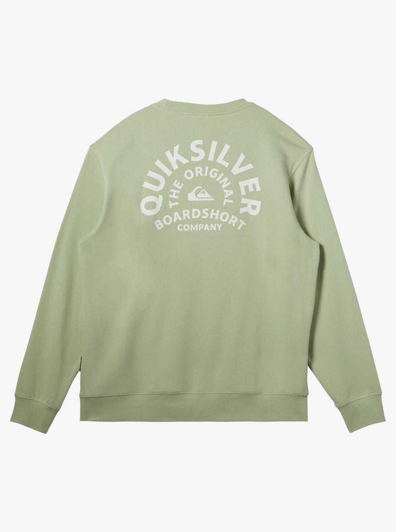 Load image into Gallery viewer, Quiksiver Men&#39;s Graphic Pullover Sweatshirt Desert Sage AQYFT03398-GLF0
