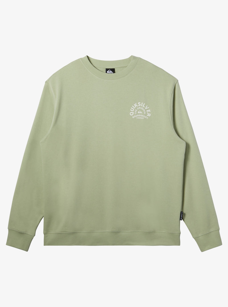 Load image into Gallery viewer, Quiksiver Men&#39;s Graphic Pullover Sweatshirt Desert Sage AQYFT03398-GLF0
