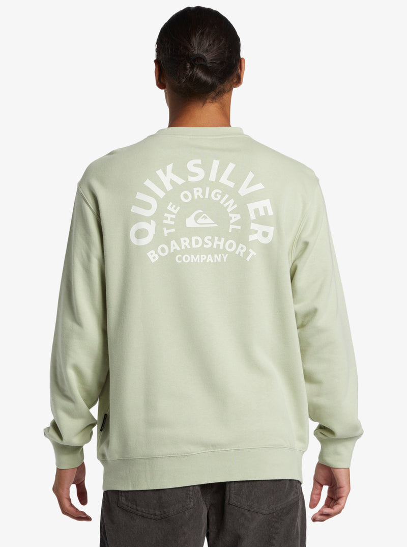 Load image into Gallery viewer, Quiksiver Men&#39;s Graphic Pullover Sweatshirt Desert Sage AQYFT03398-GLF0
