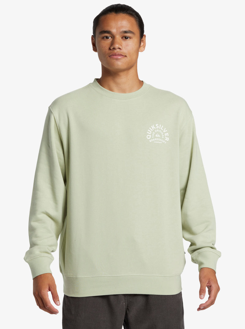 Load image into Gallery viewer, Quiksiver Men&#39;s Graphic Pullover Sweatshirt Desert Sage AQYFT03398-GLF0
