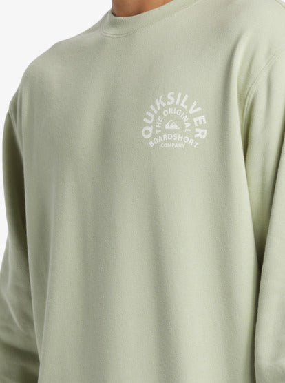 Load image into Gallery viewer, Quiksiver Men&#39;s Graphic Pullover Sweatshirt Desert Sage AQYFT03398-GLF0
