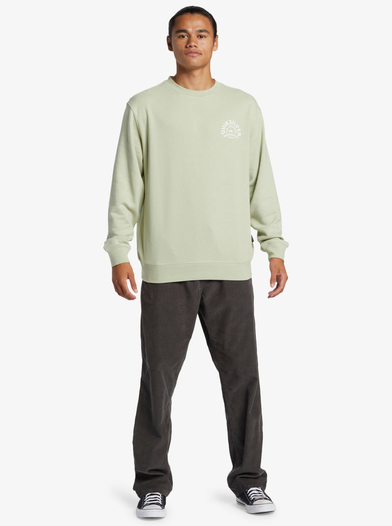 Load image into Gallery viewer, Quiksiver Men&#39;s Graphic Pullover Sweatshirt Desert Sage AQYFT03398-GLF0
