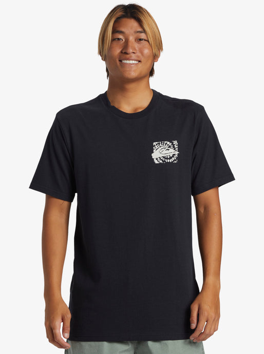 Quiksilver Men's Hurricane Or Hippie T-Shirt Black AQYZT09540-KVJ0