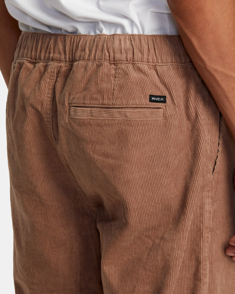 Load image into Gallery viewer, RVCA Men&#39;s Americana Elastic Corduroy Pants Sonora Brown AVYNP00155-CME0
