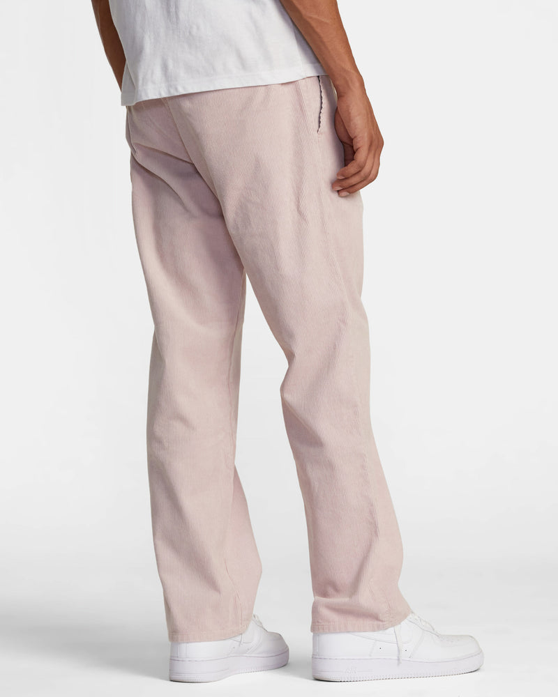 Load image into Gallery viewer, RVCA Men&#39;s Americana Elastic Corduroy Pants Pale Mauve AVYNP00155-PAL
