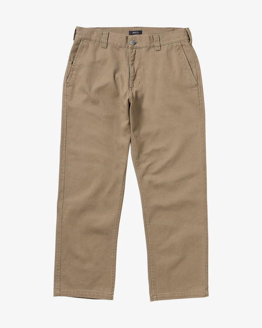 RVCA Men's Americana Chino Pants Coyote AVYNP00227-CYT