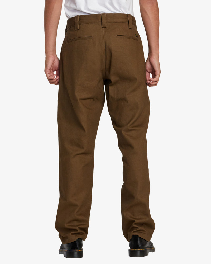 Load image into Gallery viewer, RVCA Men&#39;s Americana Chino Pants Bombay Brown AVYNP00227-BWN
