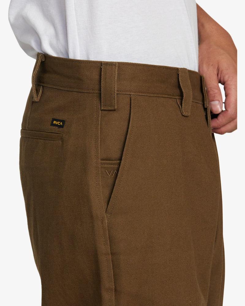 Load image into Gallery viewer, RVCA Men&#39;s Americana Chino Pants Bombay Brown AVYNP00227-BWN
