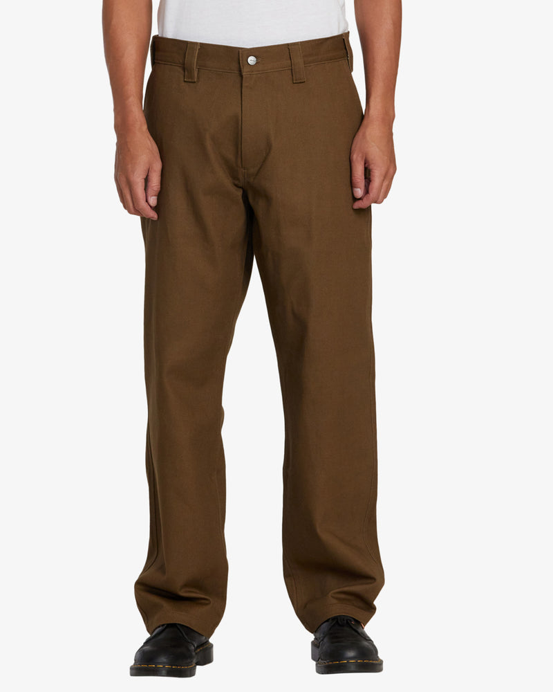 Load image into Gallery viewer, RVCA Men&#39;s Americana Chino Pants Bombay Brown AVYNP00227-BWN
