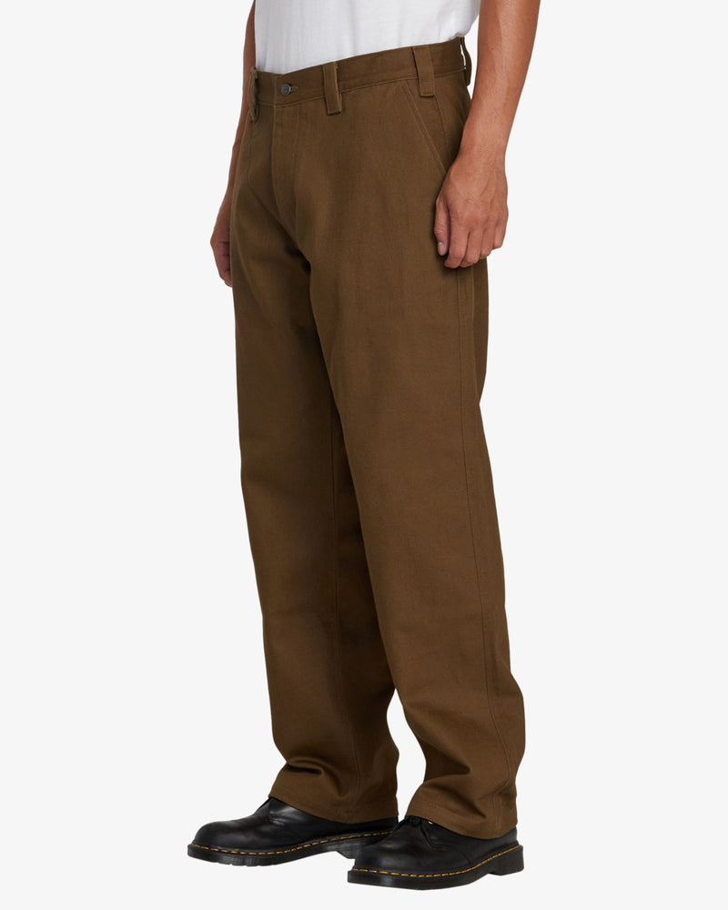 Load image into Gallery viewer, RVCA Men&#39;s Americana Chino Pants Bombay Brown AVYNP00227-BWN
