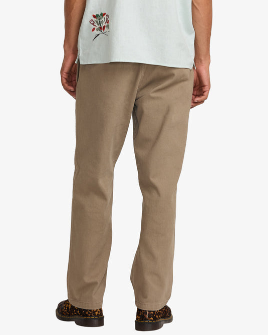 RVCA Men's Americana Chino Pants Coyote AVYNP00227-CYT