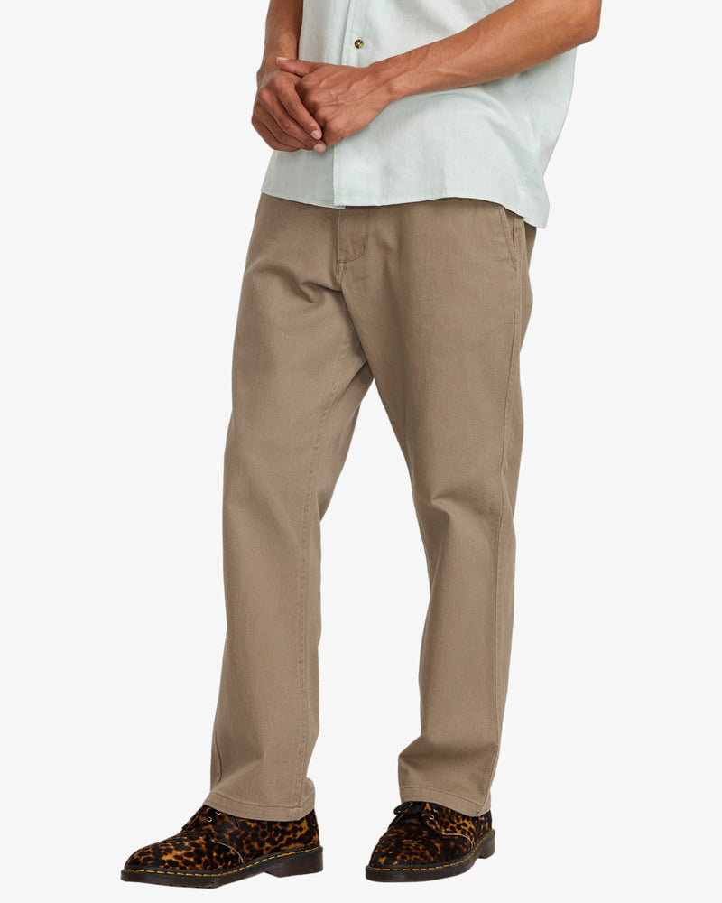 Load image into Gallery viewer, RVCA Men&#39;s Americana Chino Pants Coyote AVYNP00227-CYT
