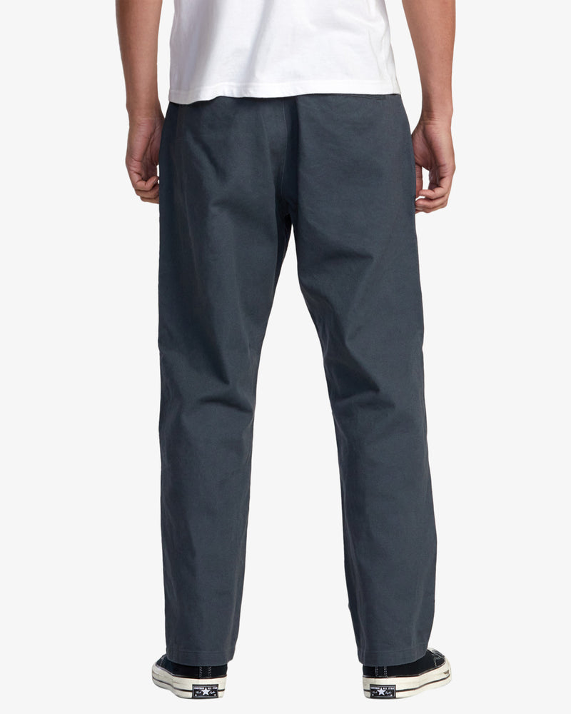 Load image into Gallery viewer, RVCA Men&#39;s Americana Chino Pants Garage Blue AVYNP00227-KSD0
