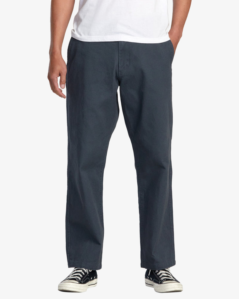 Load image into Gallery viewer, RVCA Men&#39;s Americana Chino Pants Garage Blue AVYNP00227-KSD0
