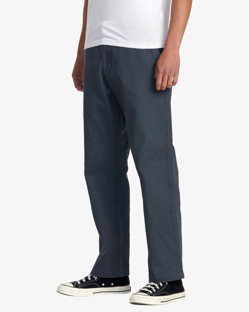 Load image into Gallery viewer, RVCA Men&#39;s Americana Chino Pants Garage Blue AVYNP00227-KSD0
