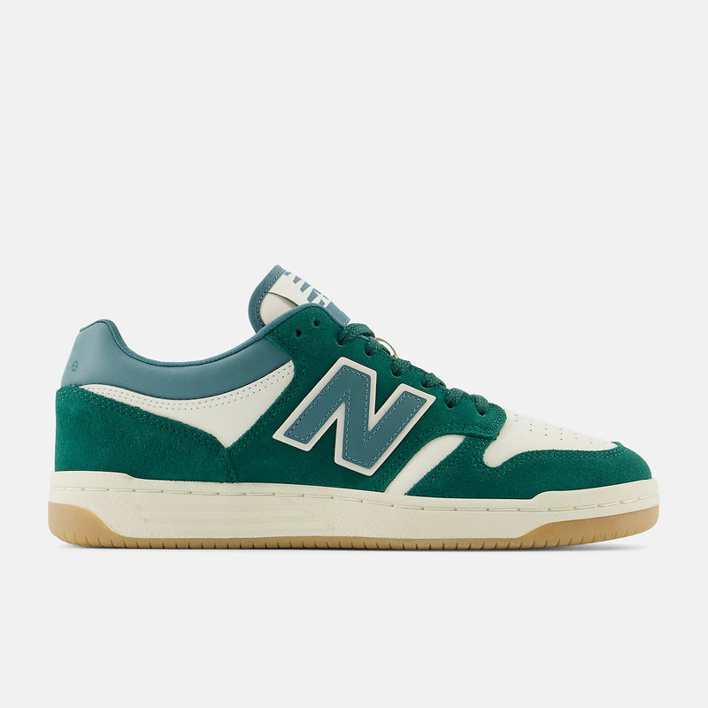 Load image into Gallery viewer, New Balance Unisex 480 Shoes Marsh Green/Linen/New Spruce BB480LPA
