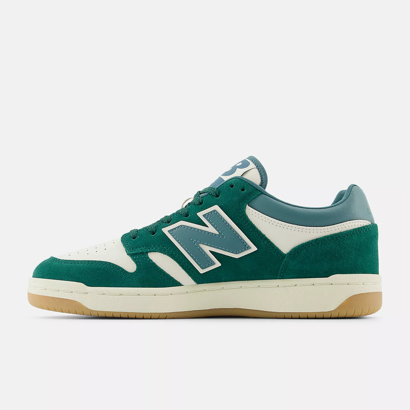 Load image into Gallery viewer, New Balance Unisex 480 Shoes Marsh Green/Linen/New Spruce BB480LPA
