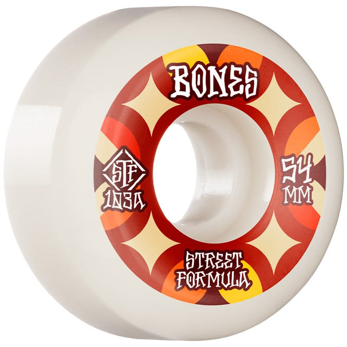 Bones Retros 54mm 103A V5 Side Cut Wheels (Set Of 4) SONEQWSCATRV55403W40