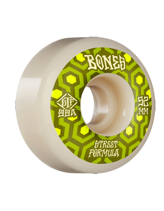 Bones Retros V1 52mm Street Tech Wheels Green WSCAERV15299A4