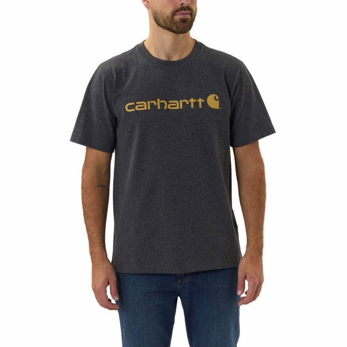 Carhartt Men's Logo Graphic T-shirt Carbon Heather 103361-CRH