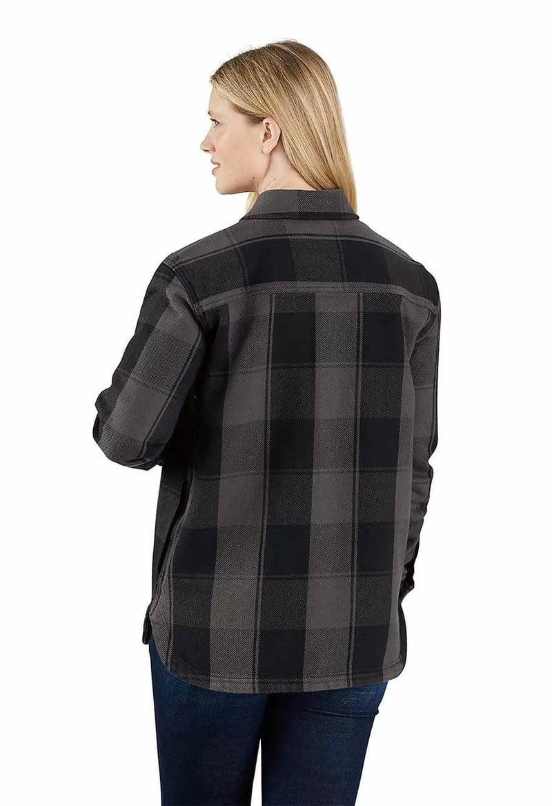 Load image into Gallery viewer, Carhartt Women&#39;s Loose Fit Twill Shirt Black 106450-N04
