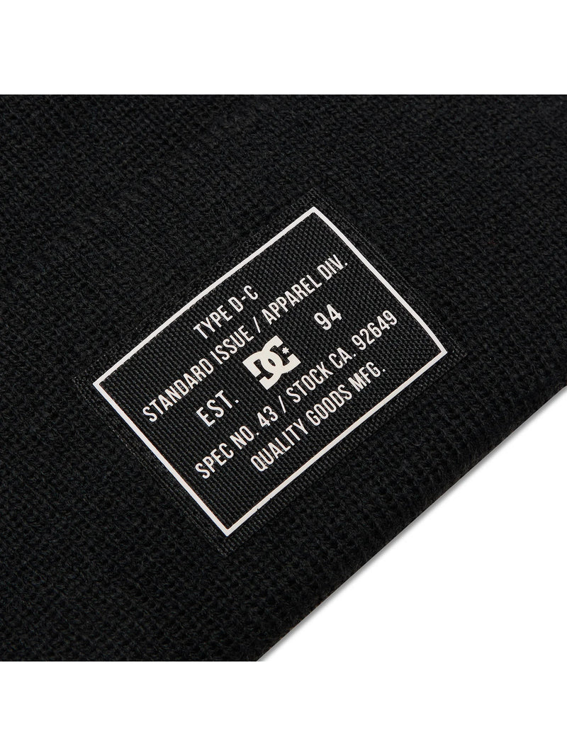 Load image into Gallery viewer, DC Men&#39;s Label Beanie Black ADJHA03014-KVJ0
