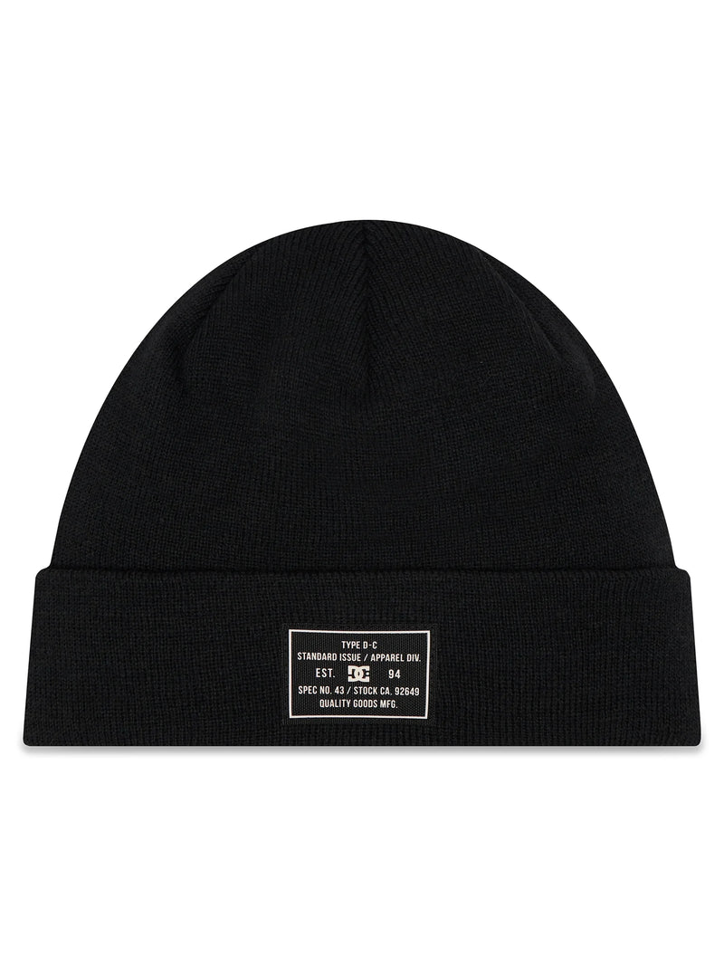 Load image into Gallery viewer, DC Men&#39;s Label Beanie Black ADJHA03014-KVJ0
