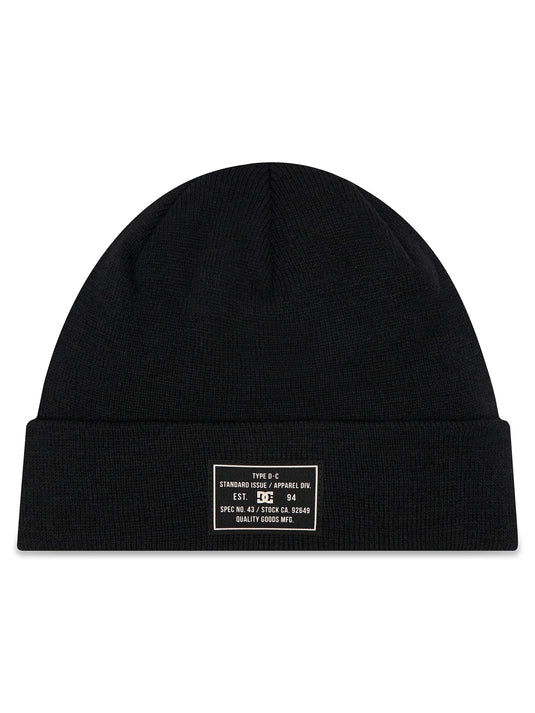 DC Men's Label Beanie Black ADJHA03014-KVJ0