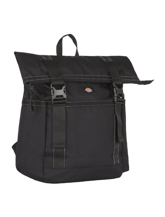 Dickies Unisex Ashville Roll Top Backpack Black DK0A4YHLBLK