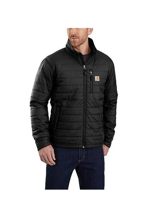 Carhartt Men's Rain Defender® Relaxed Fit Lightweight Insulated Jacket Black 102208-BLK