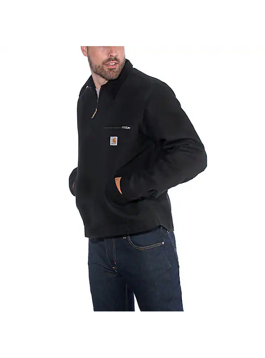 Carhartt Men's Duck Blanket-Lined Detroit Jacket Black 103828-BLK