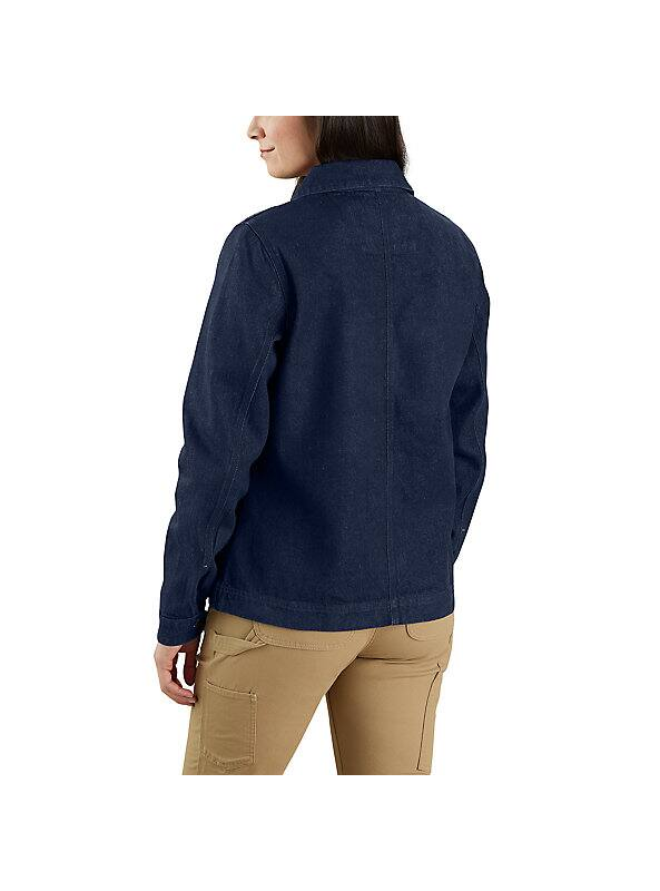 Load image into Gallery viewer, Carhartt Women&#39;s Rugged Flex Relaxed Fit Denim Jacket Basin 105449-H86
