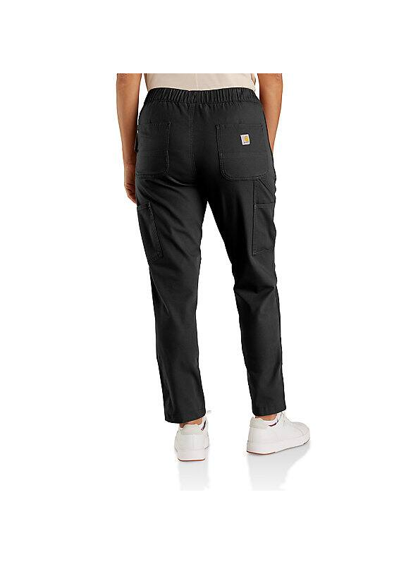 Load image into Gallery viewer, Carhartt Women&#39;s Force Ripstop Work Pant Black 106194-N04
