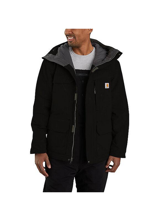 Carhartt Men's Super Dux Relaxed Fit Insulated Traditional Coat Black 105002-N04