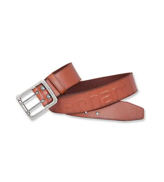 Carhartt Men's Logo Belt Brown A0005656-BRN