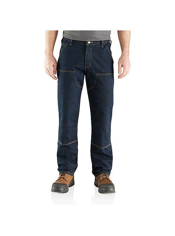 Load image into Gallery viewer, Carhartt Men&#39;s Rugged Flex Relaxed Fit Double-Front Utility Jean Pants Erie 103329-491
