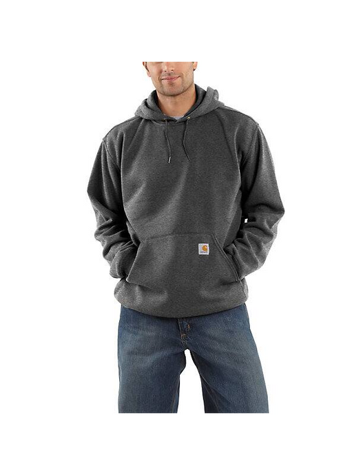 Carhartt Men's Loose Fit Midweight Hoodie Carbon Heather K121-026