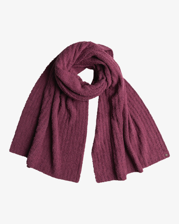 Load image into Gallery viewer, Billabong Women&#39;s Warm Roam Scarf Blackberry EBJAA00118_MQM0
