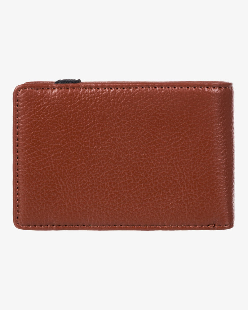 Load image into Gallery viewer, Billabong Men&#39;s Locked Slim Tri-Fold Wallet Chocolate EBYAA00104-CHO
