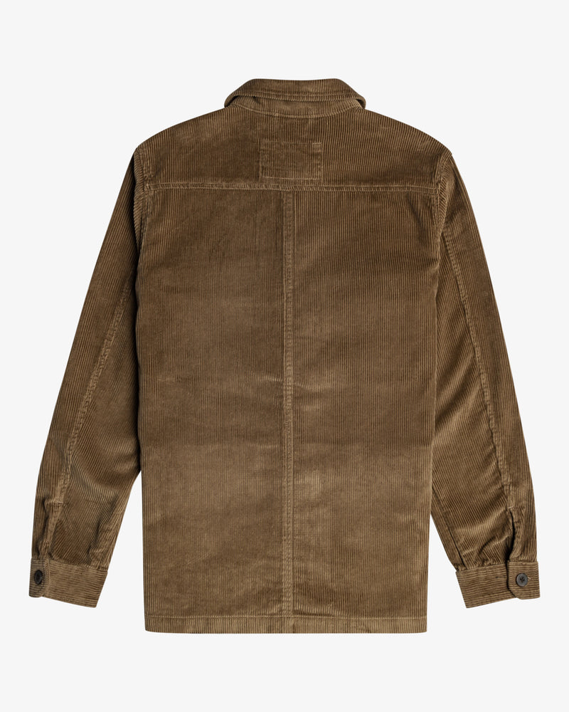 Load image into Gallery viewer, Billabong Men&#39;s Wildwood Corduroy Shacket Otter EBYWT03003_CPT0
