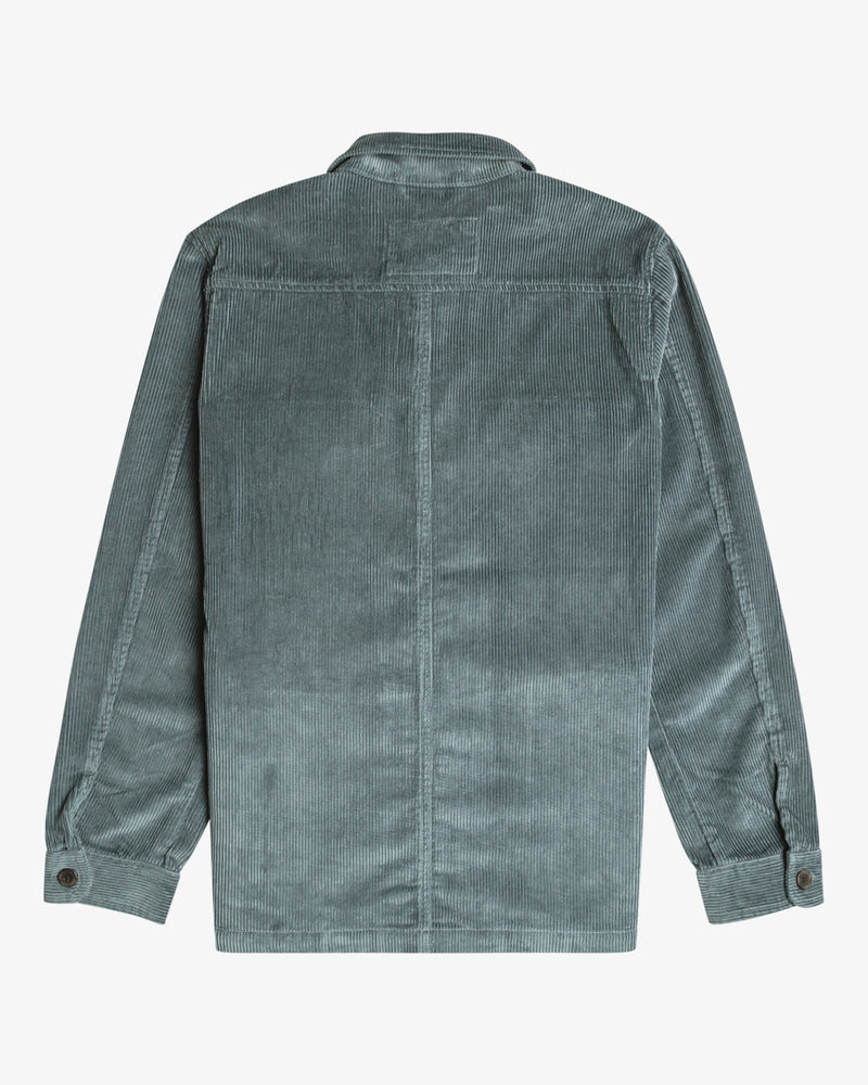 Load image into Gallery viewer, Billabong Men&#39;s Wildwood Corduroy Shacket Washed Blue EBYWT03003_WBL
