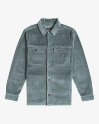 Load image into Gallery viewer, Billabong Men&#39;s Wildwood Corduroy Shacket Washed Blue EBYWT03003_WBL
