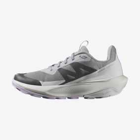 Load image into Gallery viewer, Salomon Women&#39;s Elixir Activ Trail Shoes Sharkskin/Glacier Gray/Orchid Petal L47457500
