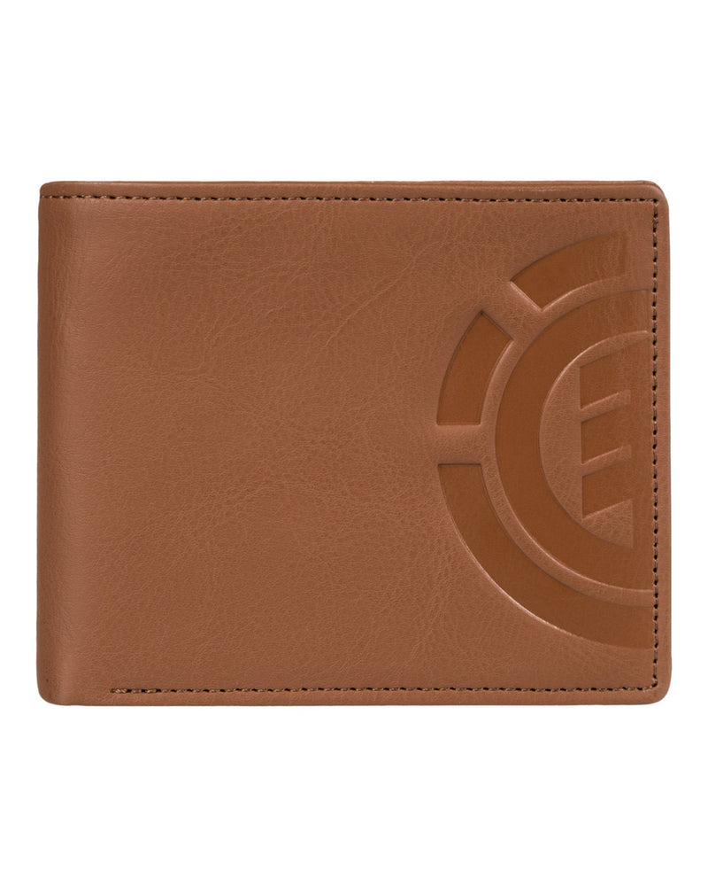 Load image into Gallery viewer, Element Men&#39;s Daily Tri-Fold Wallet Caramel Cafe ELYAA00166-CZN0
