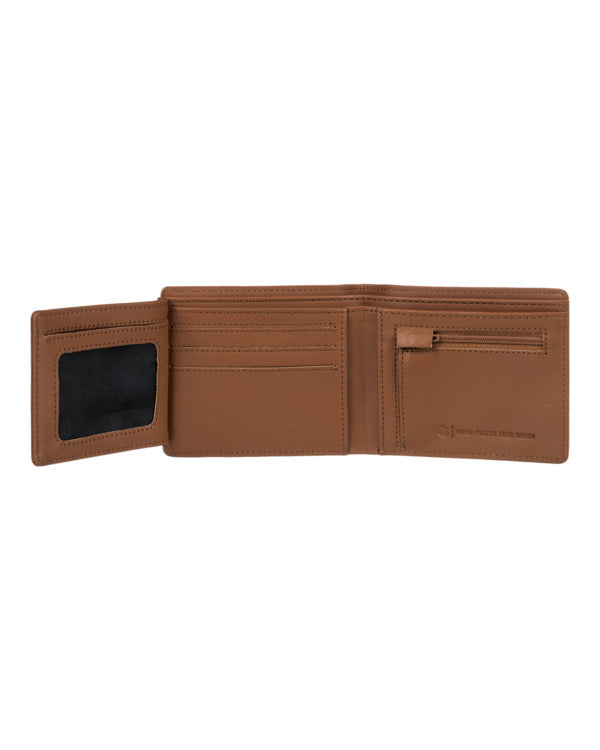 Load image into Gallery viewer, Element Men&#39;s Daily Tri-Fold Wallet Caramel Cafe ELYAA00166-CZN0
