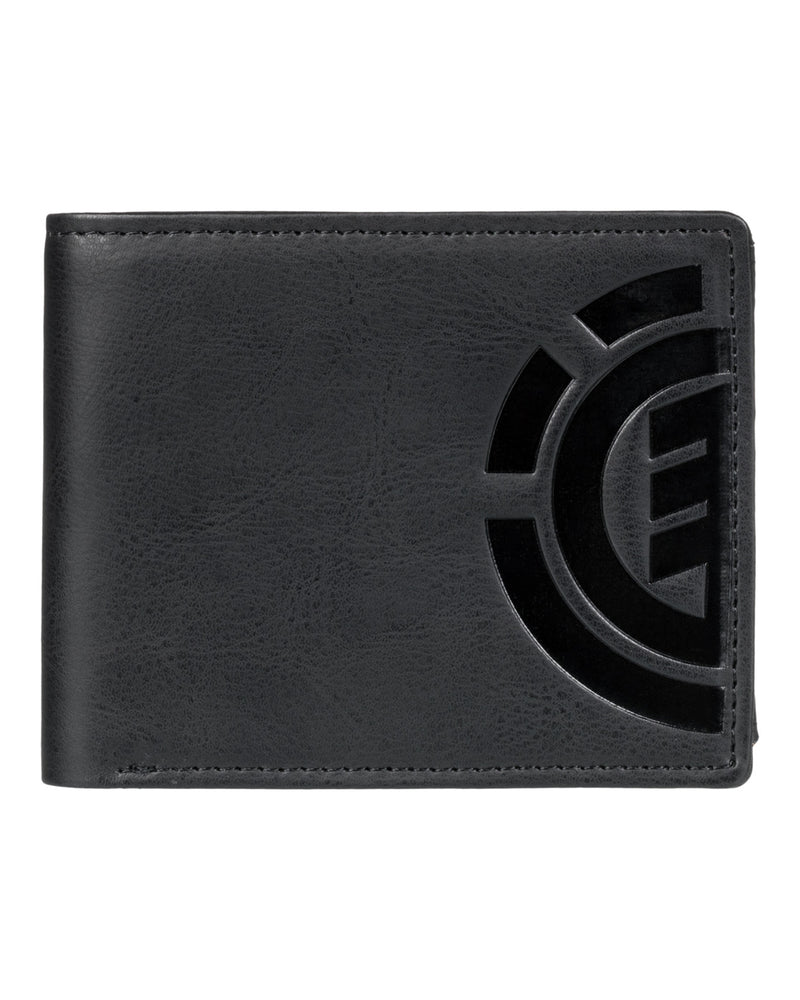 Load image into Gallery viewer, Element Men&#39;s Daily Tri-Fold Wallet Flint Black ELYAA00166-FBK
