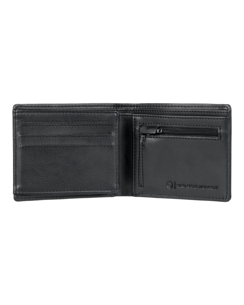 Load image into Gallery viewer, Element Men&#39;s Daily Tri-Fold Wallet Flint Black ELYAA00166-FBK
