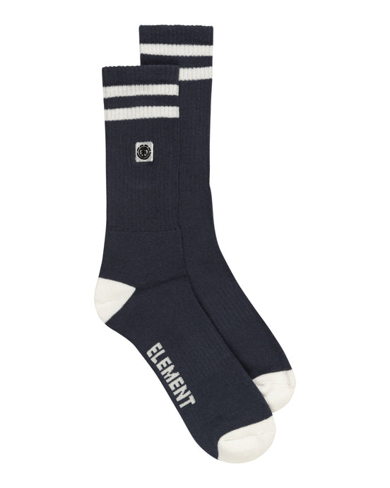 Element Men's Clearsight Skate Socks Blue Nights ELYAA00183_BST0